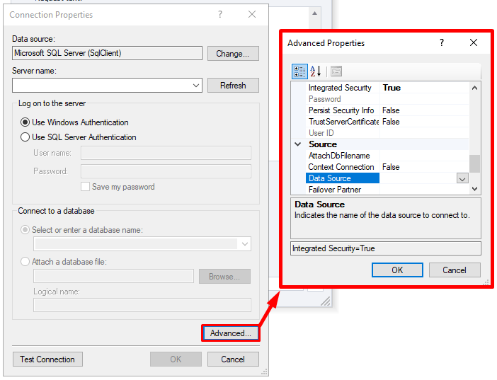 advanced settings