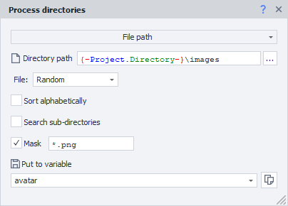 Example of use