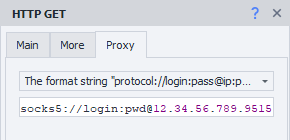 Format string