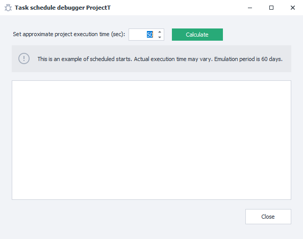 Schedule Debugger