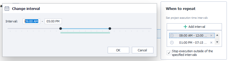 Add interval