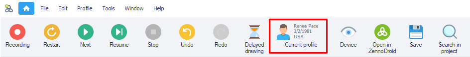 Current Profile